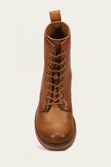 Frye Veronica Flex Combat - Caramel - Click Image to Close