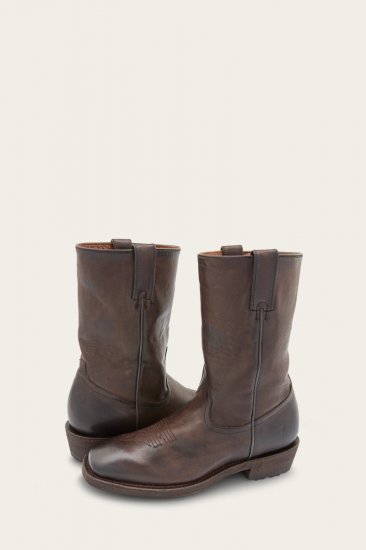 Frye Nash Roper - Chocolate - Click Image to Close