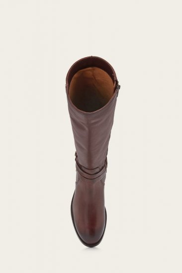 Frye Melissa Belted Tall - Redwood - Click Image to Close