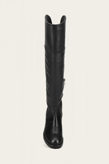 Frye Melissa Lug Over The Knee - Black - Click Image to Close