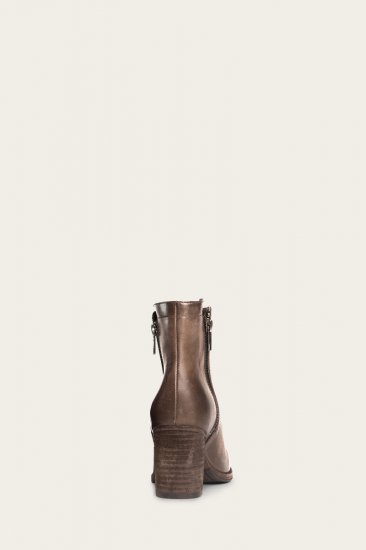 Frye Addie Double Zip - Stone - Click Image to Close