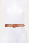 Frye 40MM Belt 2-Tone Stitch - 40MM Belt 2-Tone Stitch