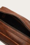 Frye Logan Travel Dopp - Cognac