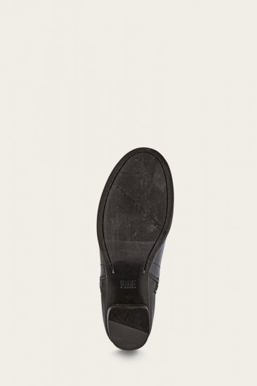 Frye Addie Double Zip - Black - Click Image to Close