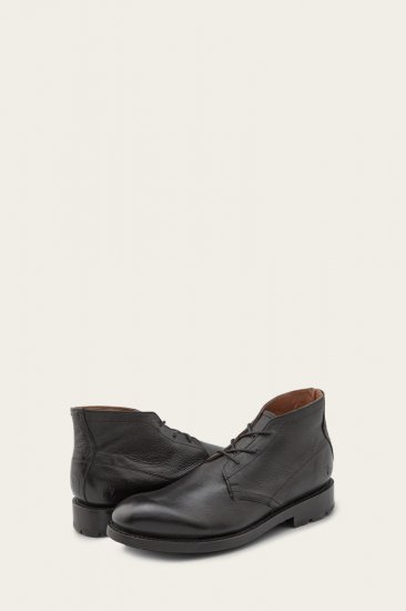 Frye Bowery Chukka - Black - Click Image to Close