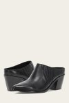 Frye Sara Western Mule - Black