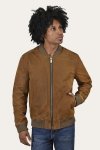 Frye Classic Leather Bomber Jacket - Classic Leather Bomber Jacket