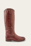Frye Melissa Button 2 - Mahogany
