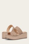 Frye Joy Woodstock 2 Band Platform Slide - Clay