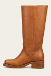 Frye Campus 14L Wide Calf - Saddle