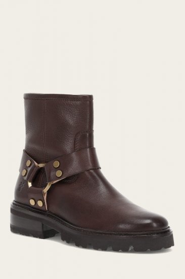 Frye Olivia Harness Short - Chocolate - Click Image to Close