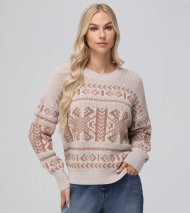 Frye Fairisle Crewneck Pullover - Fairisle Crewneck Pullover
