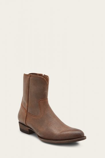 Frye Austin Inside Zip - Brown - Click Image to Close