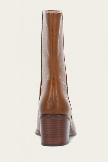 Frye Sadie Softy Mid - Dark-latte - Click Image to Close