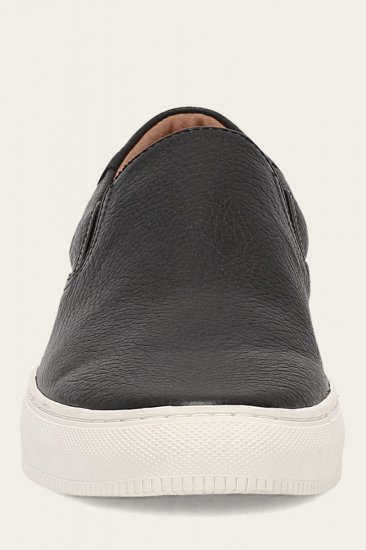 Frye Astor Gore Slip On - Black - Click Image to Close