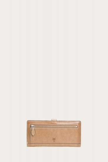 Frye Reed Slim Wallet - Tan - Click Image to Close