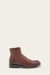 Frye Bowery Lace Up - Cognac