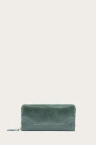 Frye Melissa Zip Around Wallet - Basil