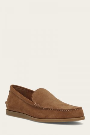 Frye Mason Slip On - Almond