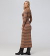 Frye Sweetheart Neck Space Dye Sweater Dress - Sweetheart Neck Space Dye Sweater Dress