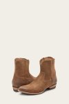 Frye Austin Inside Zip - Dark-ash