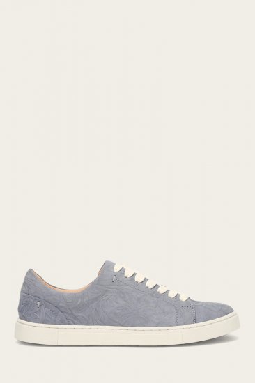 Frye Ivy Low Lace - Steel-blue-floral - Click Image to Close