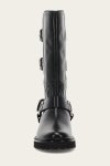 Frye Olivia Moto Mid - Black