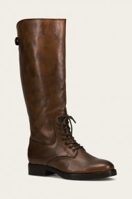 Frye Melissa Lug Back Zip - Amber