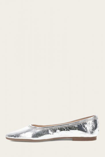 Frye Heather Ballet - Silver - Click Image to Close