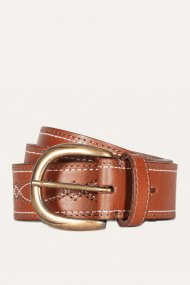 Frye 40MM Belt 2-Tone Stitch - 40MM Belt 2-Tone Stitch