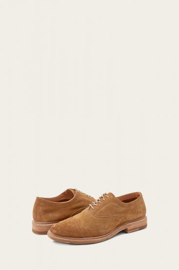 Frye Paul Bal Oxford - Tan - Click Image to Close