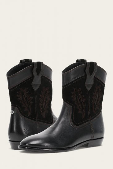 Frye Blair Western Deco - Black - Click Image to Close