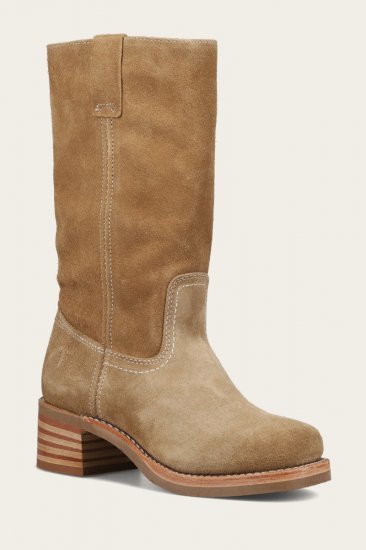 Frye Campus 12R - Tan-buck - Click Image to Close