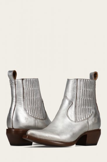 Frye Sacha Chelsea - Silver - Click Image to Close