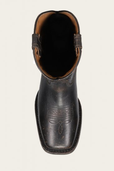 Frye Hauser Logo Stitch - Black - Click Image to Close