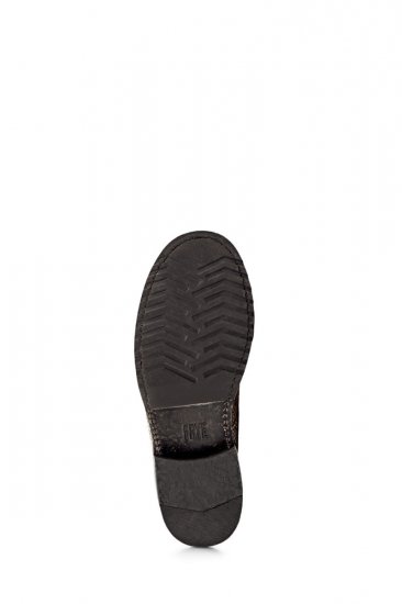 Frye Veronica Combat - Natural-snake - Click Image to Close