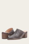 Frye Sadie Mule - Steel