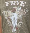 Frye Rolled Cuff Graphic Tee - Rolled Cuff Graphic Tee