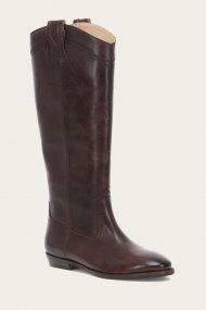 Frye Blair Western Tall - Chocolate