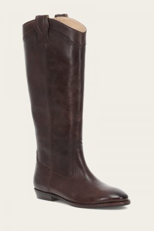 Frye Blair Western Tall - Chocolate