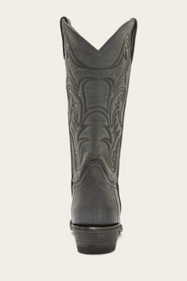 Frye Bruce Pull On - Black-lizard - Click Image to Close