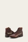 Frye Seth Cap Toe Lace Up - Brown