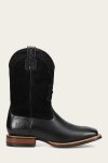 Frye Hauser Logo Stitch - Black-black