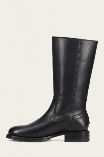 Frye Madison Heavy Zip Tall - Black - Click Image to Close