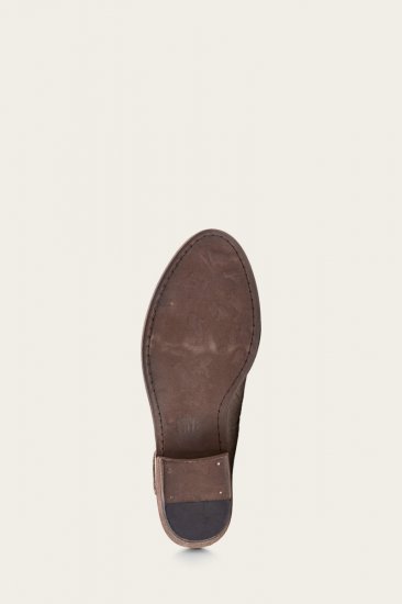 Frye Carson Piping Bootie - Medium-grey - Click Image to Close