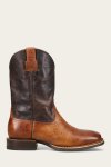 Frye Hauser Roper - Saddle-dark-brown