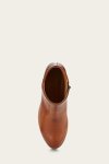 Frye Carson Piping Bootie - Caramel