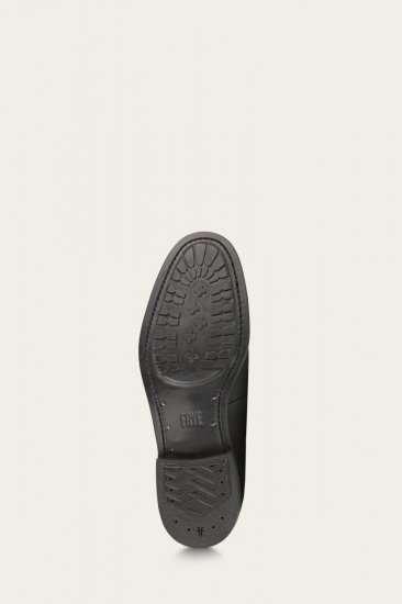 Frye Tyler Penny - Black-scotchgrain - Click Image to Close