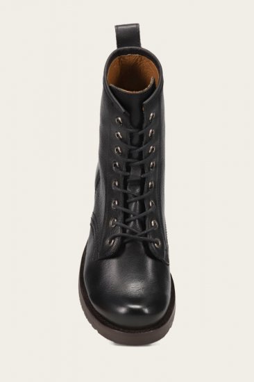 Frye Veronica Flex Combat - Black - Click Image to Close