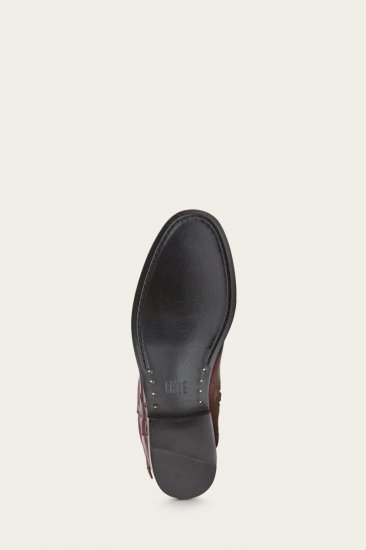 Frye Melissa Belted Tall - Merlot - Click Image to Close